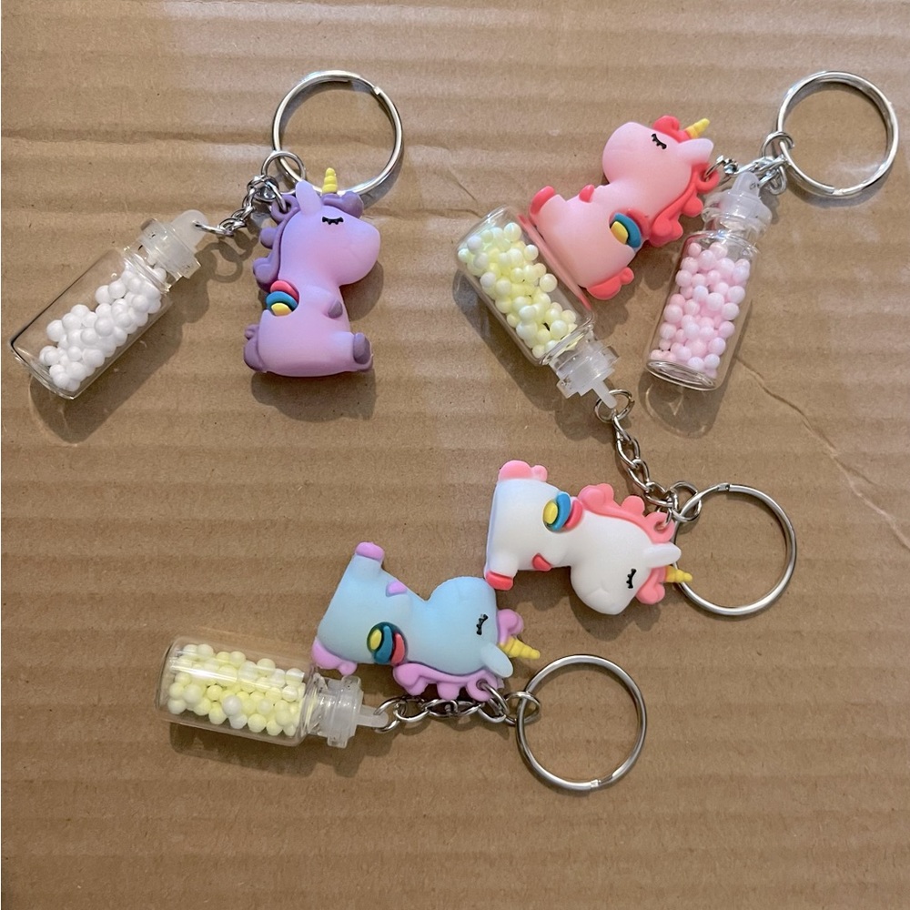 Unicorn lucky tears Keychain